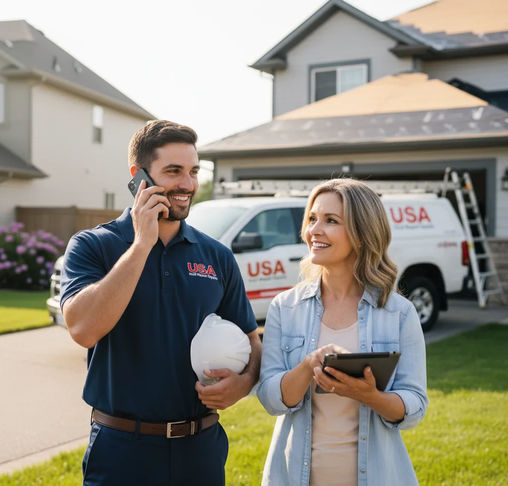 USA Roof Repair Experts customer support in Wickliffe